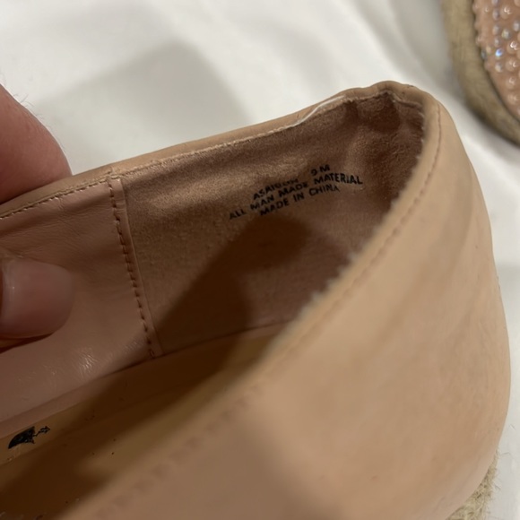 Andiamo studded front slip on espadrille - Picture 8 of 9